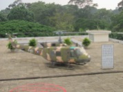 Helicopter left from the Viet Nam war