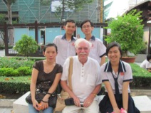 Group of students in Ho Che Minh city