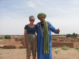 My guide for the camel trek