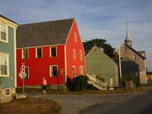 Historic buildings from the mid 1700's.