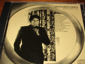 The Best of Leonard Cohen - a collection of his early recordings.