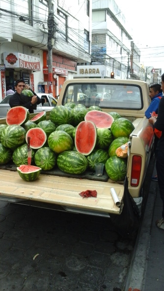 Watermelons galore.