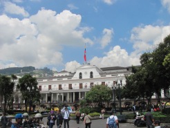 President's quarters in Quito.