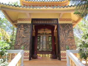 A temple with huge bell.
