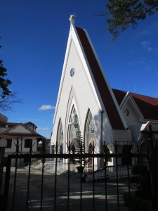 A more modern church.
