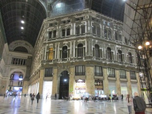 The Gallery Umberto - a huge shopping centre in the Historic Centre.