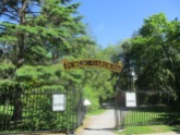 One of the entrances to the Public Gardens-a true Victorian Garden in the centre of the city.