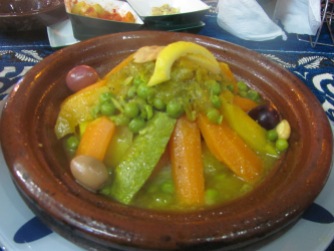 A delicious Moroccan tangine
