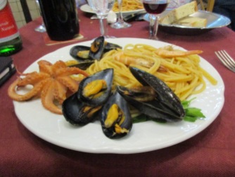 Napoli seafood pasta